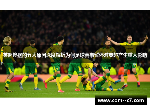 英超停摆的五大原因深度解析为何足球赛事暂停对英超产生重大影响 英超停摆的五大原因深度解析为何足球赛事暂停对英超产生重大影响