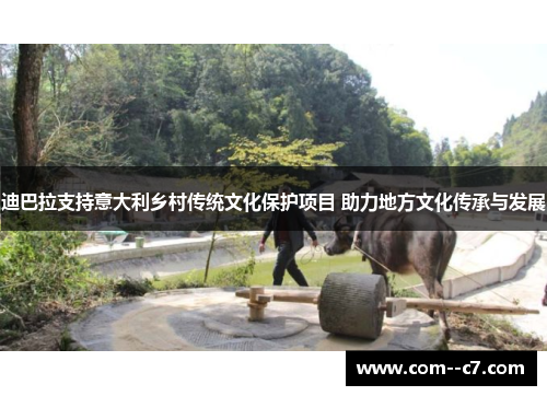 迪巴拉支持意大利乡村传统文化保护项目 助力地方文化传承与发展